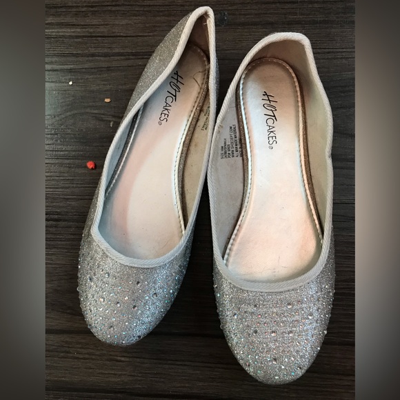 Hot Cakes Other - sparkly slip on dress shoes